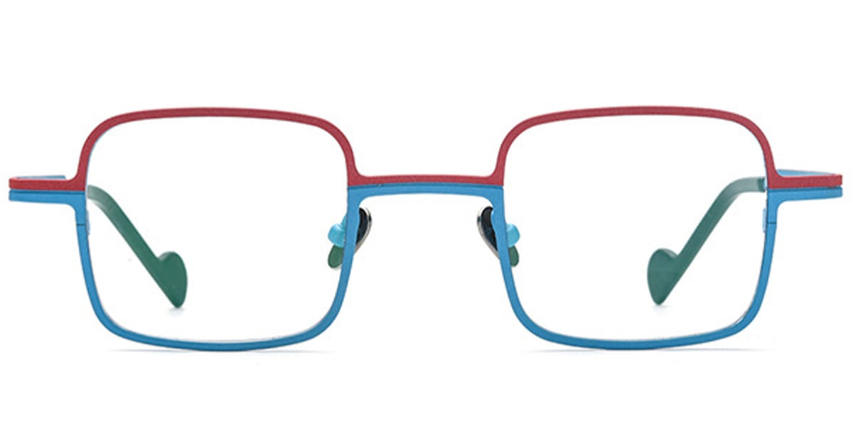 Titanium Square Reading Glasses 