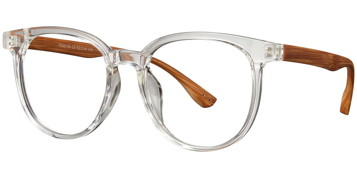 Square Reading Glasses translucent