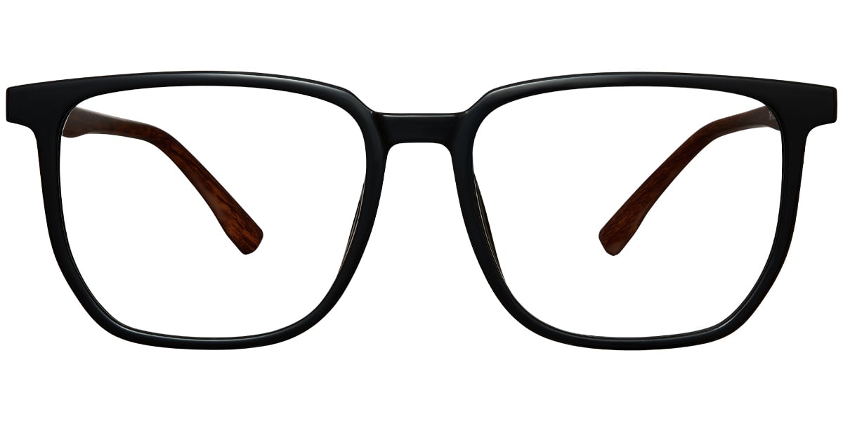 Square Reading Glasses bright_black