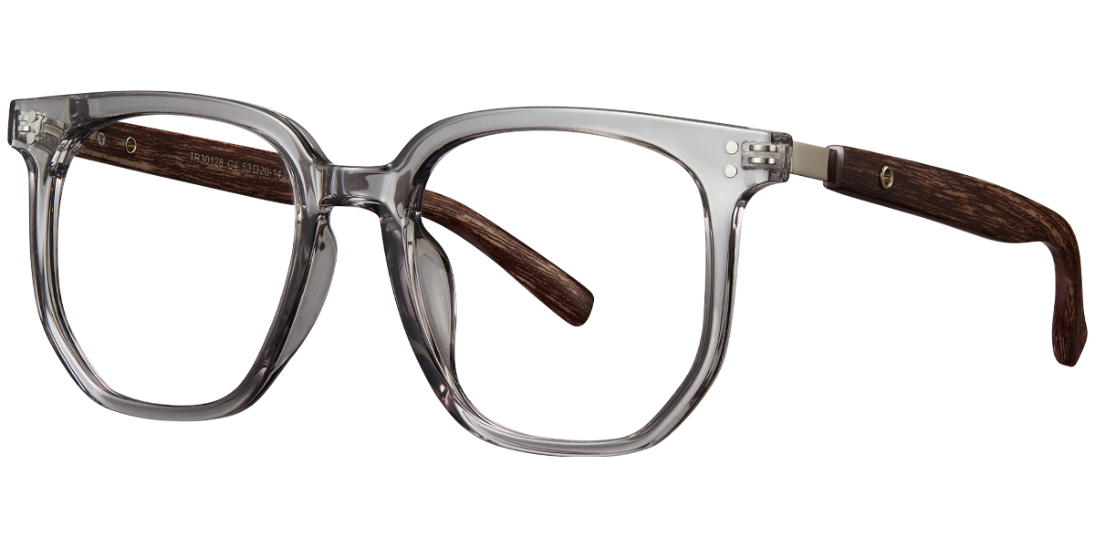 Square Reading Glasses translucent-light_grey