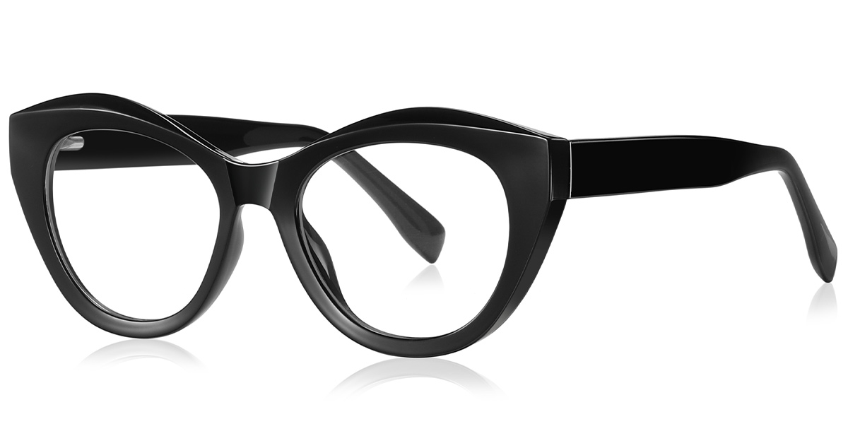 Oval Reading Glasses black