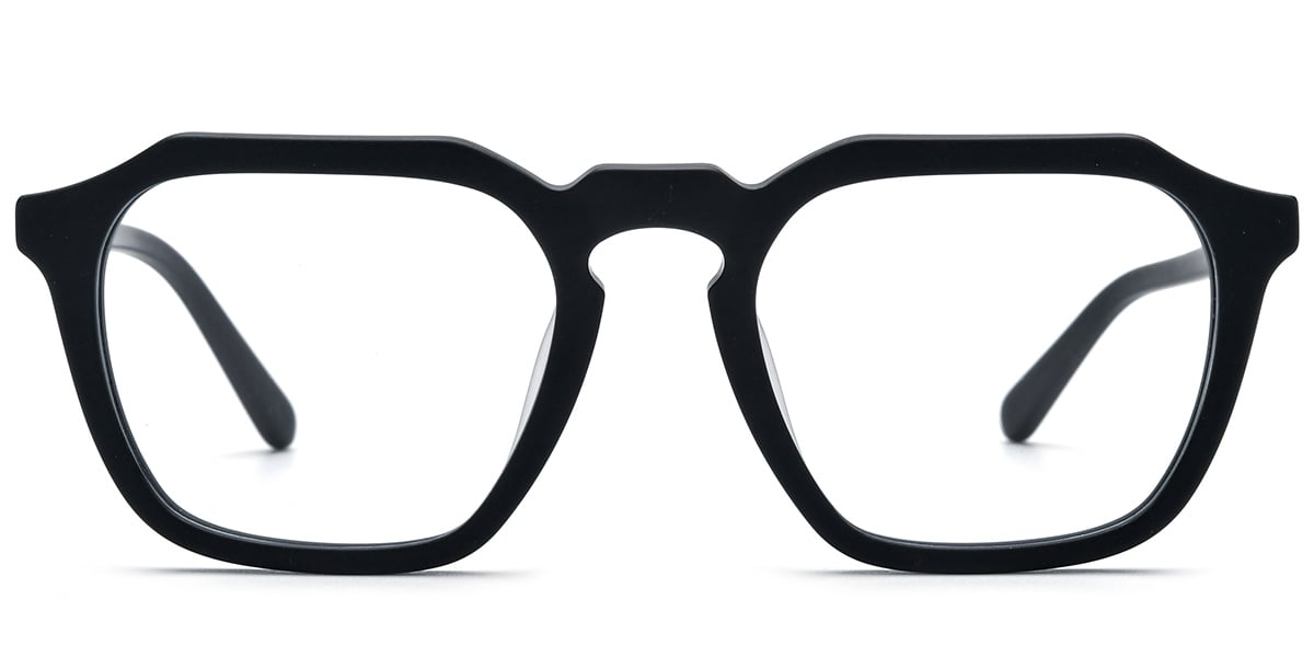 Acetate Square Reading Glasses black