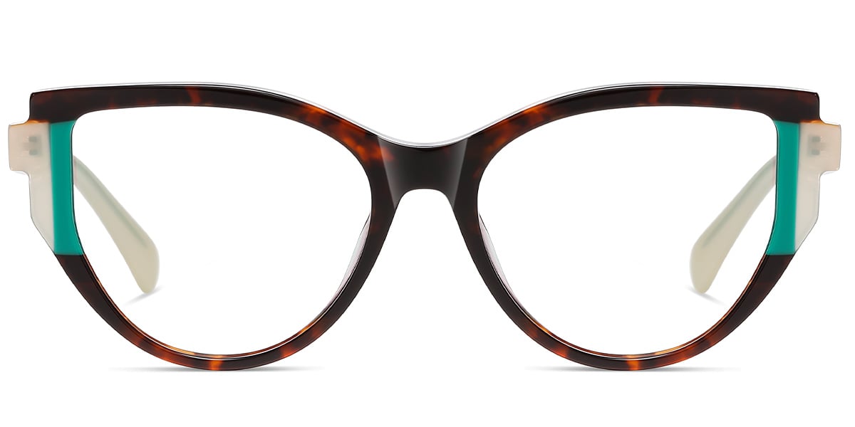 Acetate Cat Eye Reading Glasses pattern-tortoiseshell