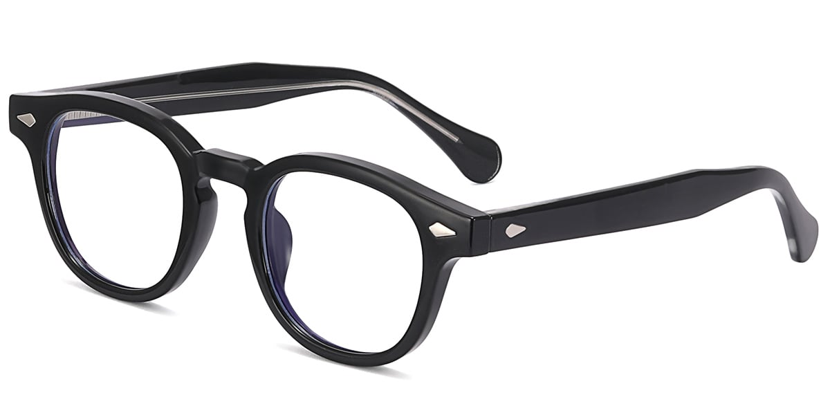 Square Reading Glasses bright_black