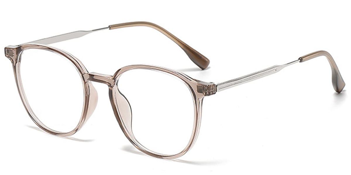 Square Reading Glasses translucent-light_brown