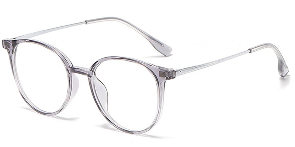 Round Reading Glasses translucent-light_grey