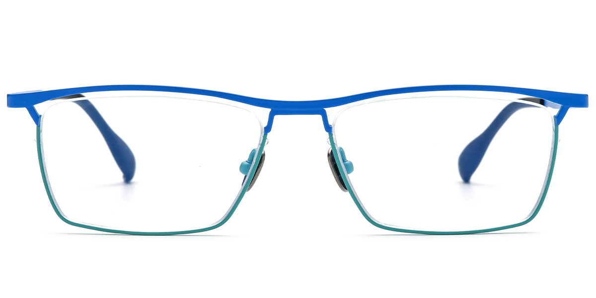 Titanium Rectangle Reading Glasses 