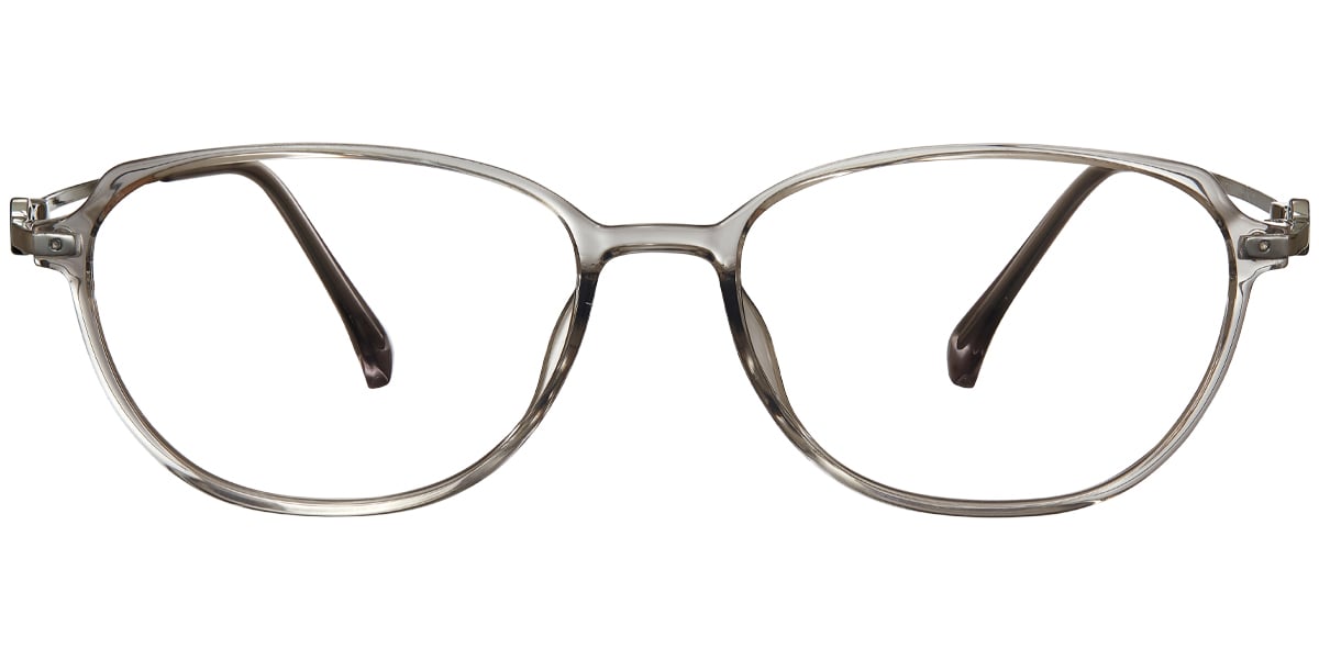 Oval Reading Glasses translucent-light_grey