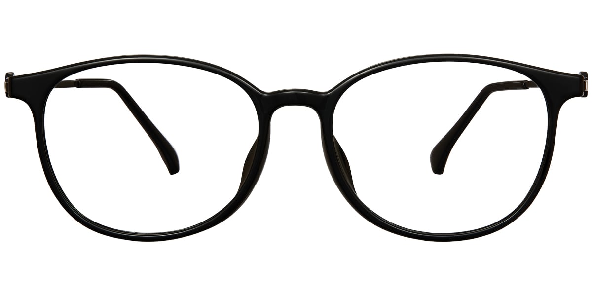 Oval Reading Glasses bright_black