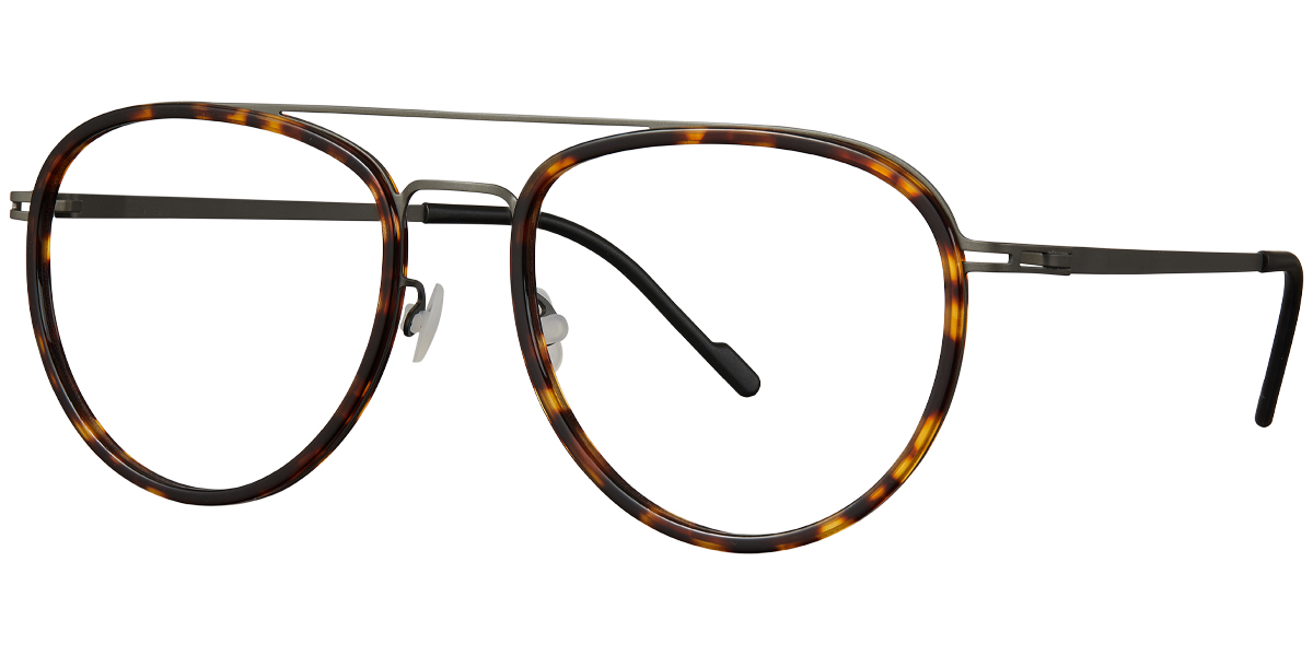 Acetate Aviator Reading Glasses tortoiseshell