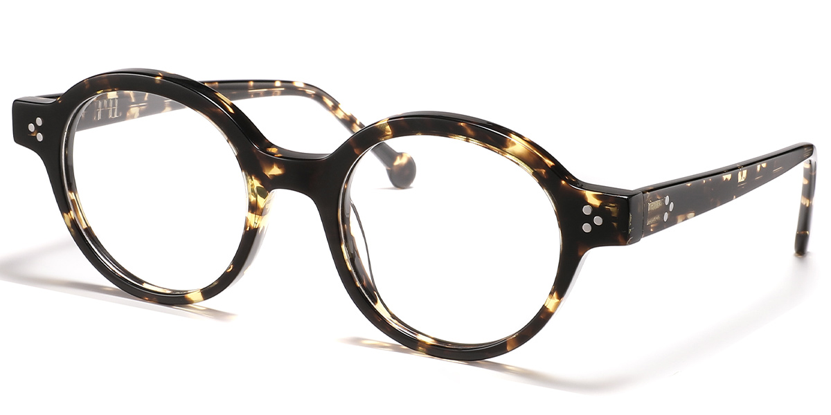 Acetate Round Reading Glasses tortoiseshell