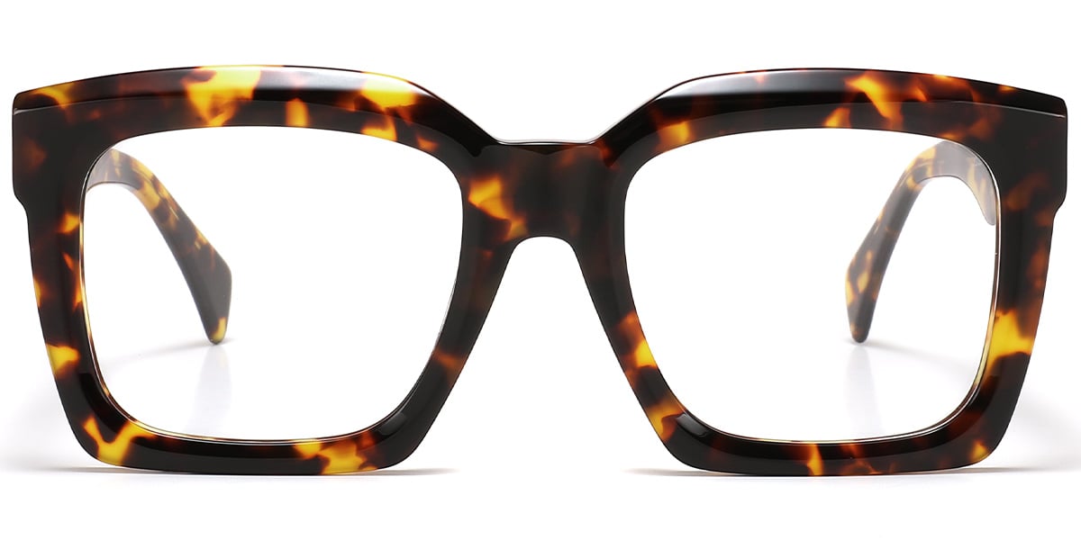 Acetate Square Reading Glasses tortoiseshell