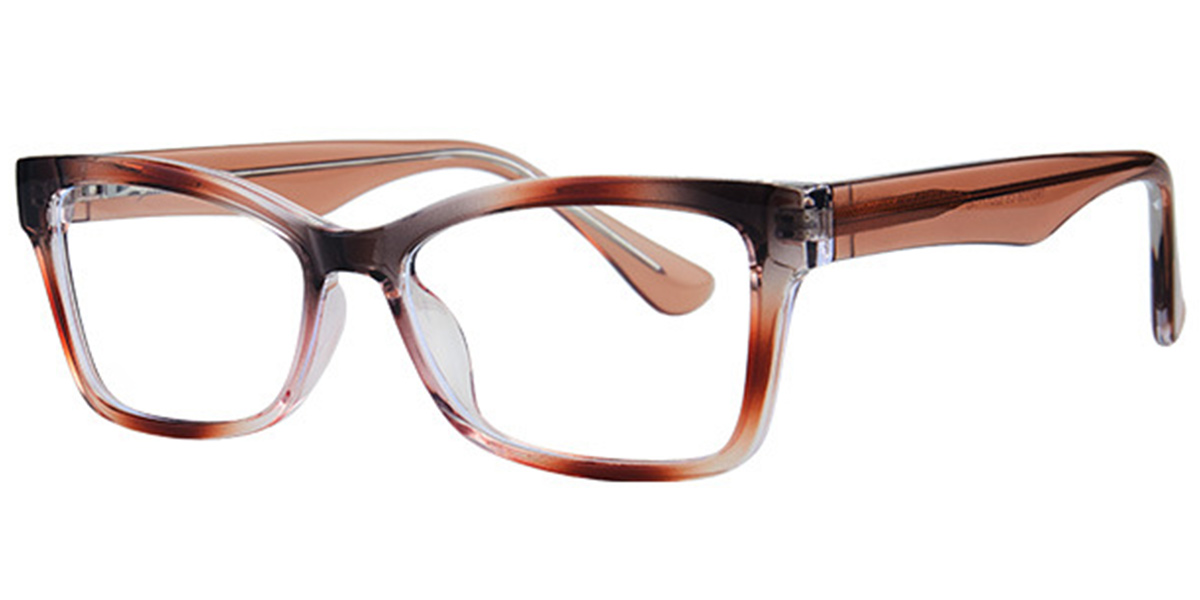 Rectangle Reading Glasses gradient_brown
