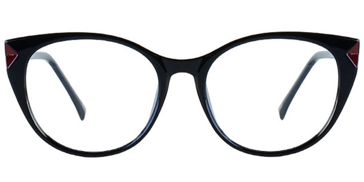 Oval Reading Glasses black