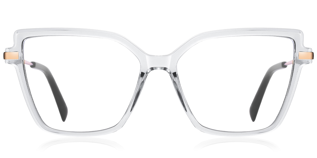 Square Reading Glasses translucent