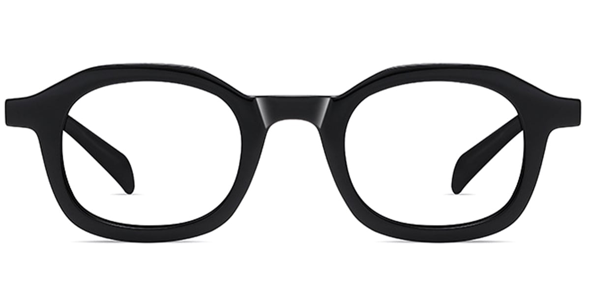 Acetate Square Reading Glasses black