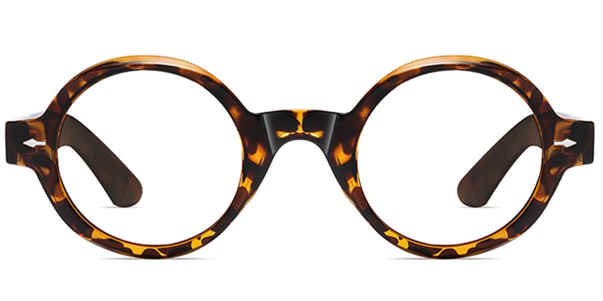 Acetate Round Reading Glasses tortoiseshell