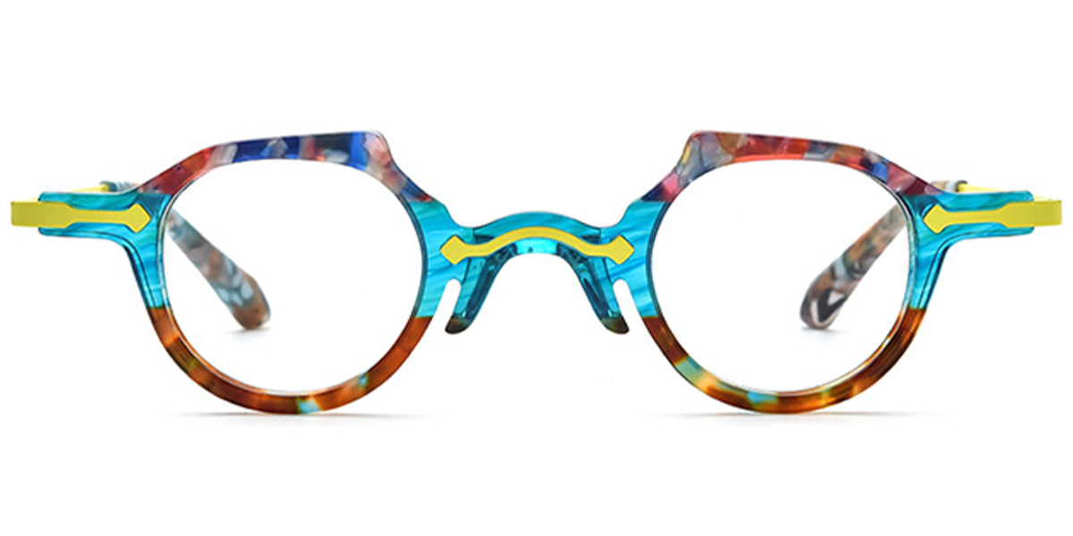 Acetate Geometric Reading Glasses 