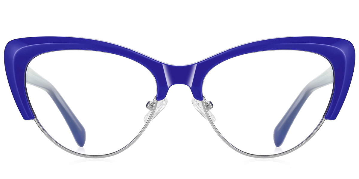 Cat Eye Reading Glasses blue