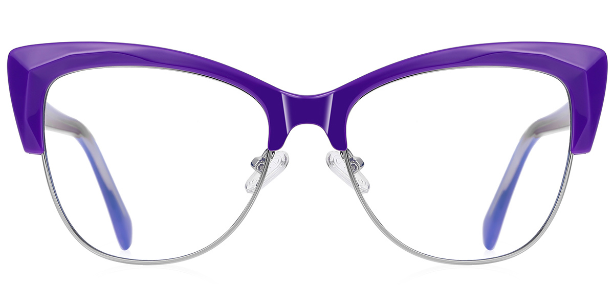 Cat Eye Reading Glasses purple