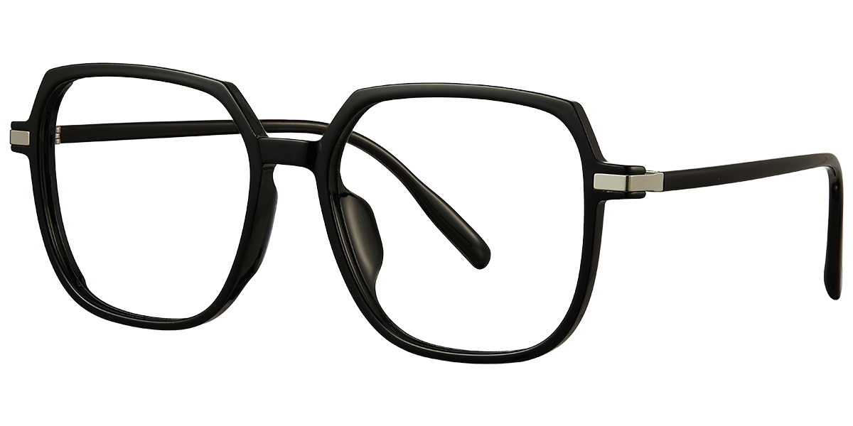 Acetate Square Reading Glasses black