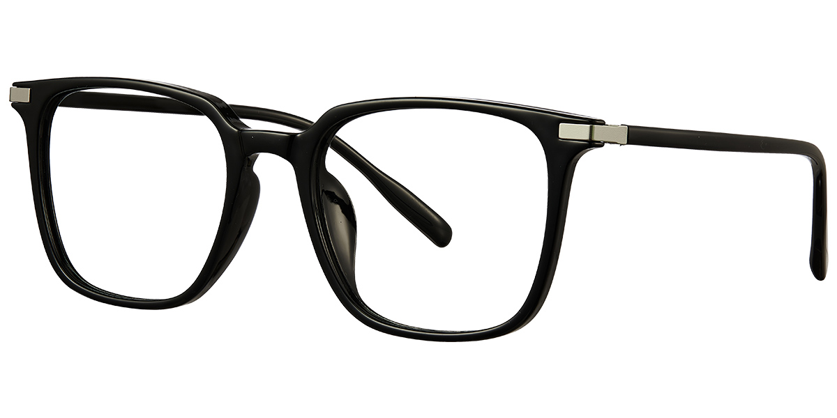 Acetate Square Reading Glasses black