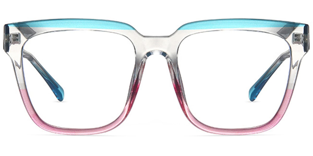 Square Reading Glasses gradient_blue