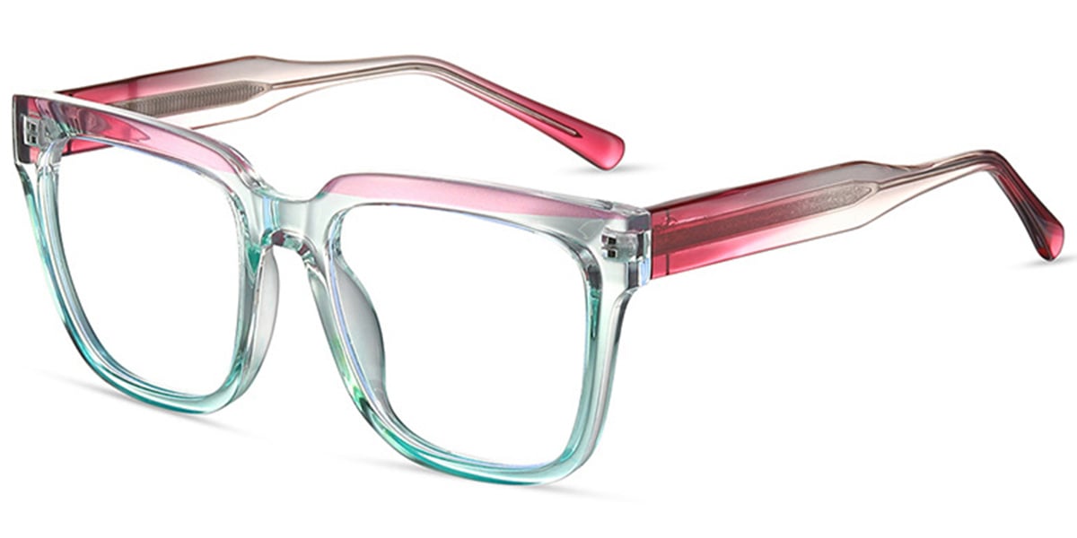 Square Reading Glasses gradient_pink