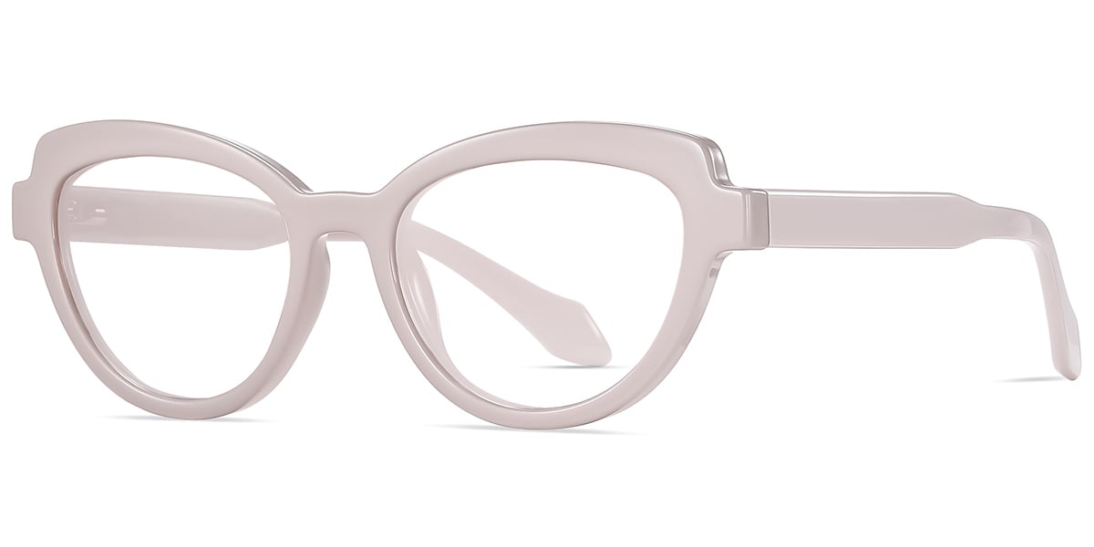 Acetate Cat Eye Reading Glasses pink