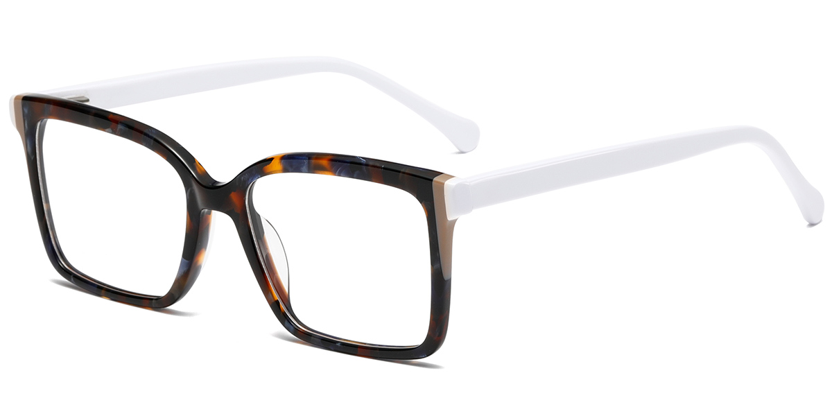 Acetate Square Reading Glasses pattern-tortoiseshell