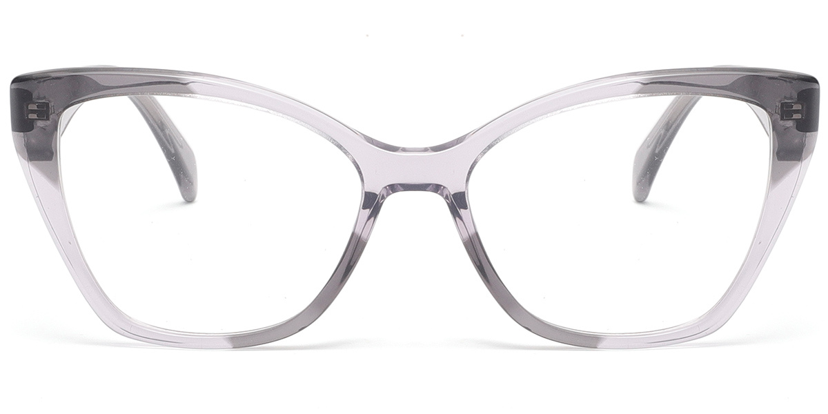 Acetate Cat Eye Reading Glasses pattern-grey