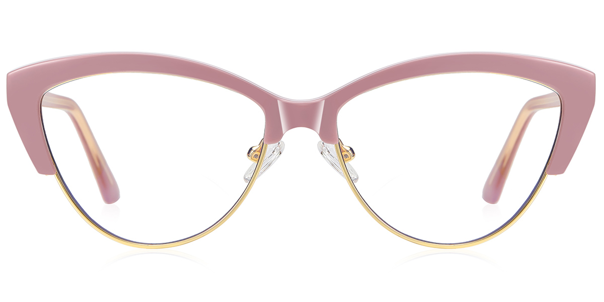 Cat Eye Reading Glasses pink