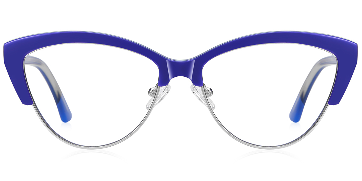 Cat Eye Reading Glasses blue