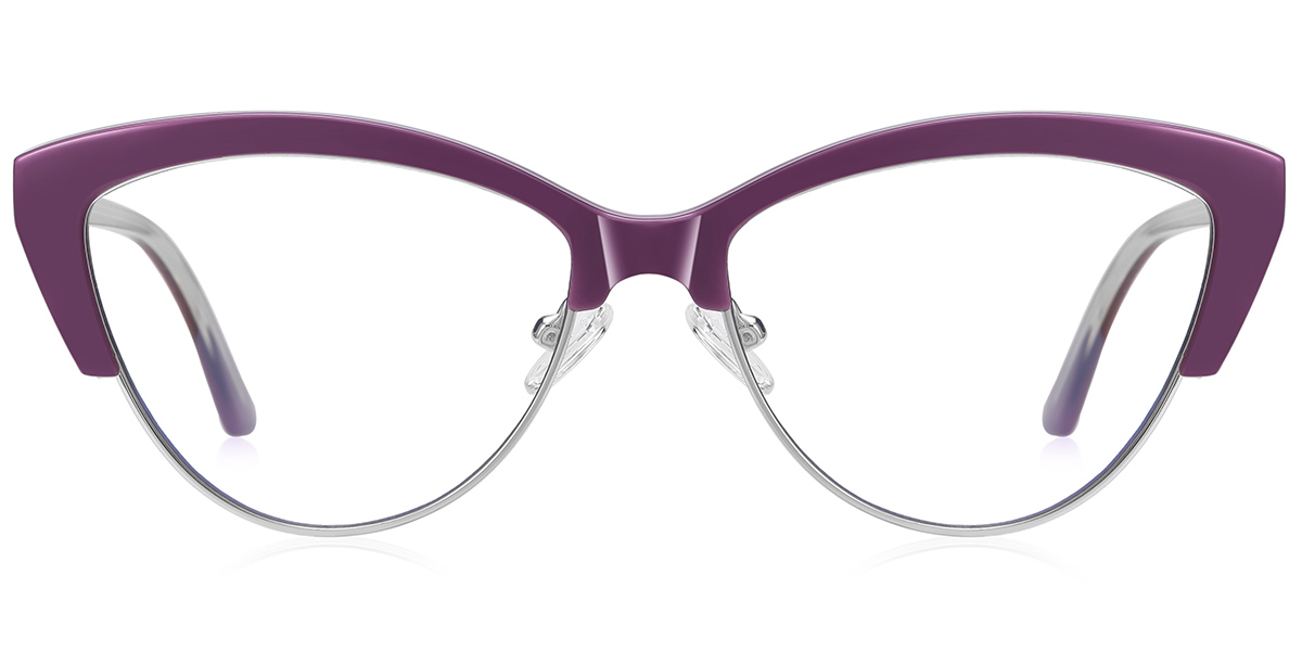 Cat Eye Reading Glasses purple