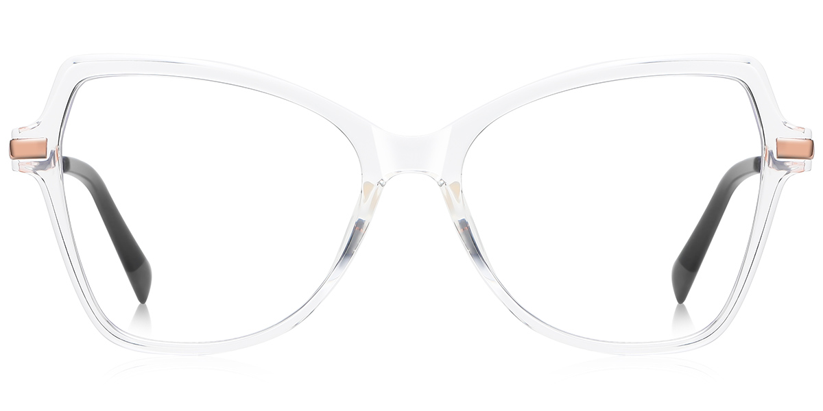 Butterfly Reading Glasses translucent-white