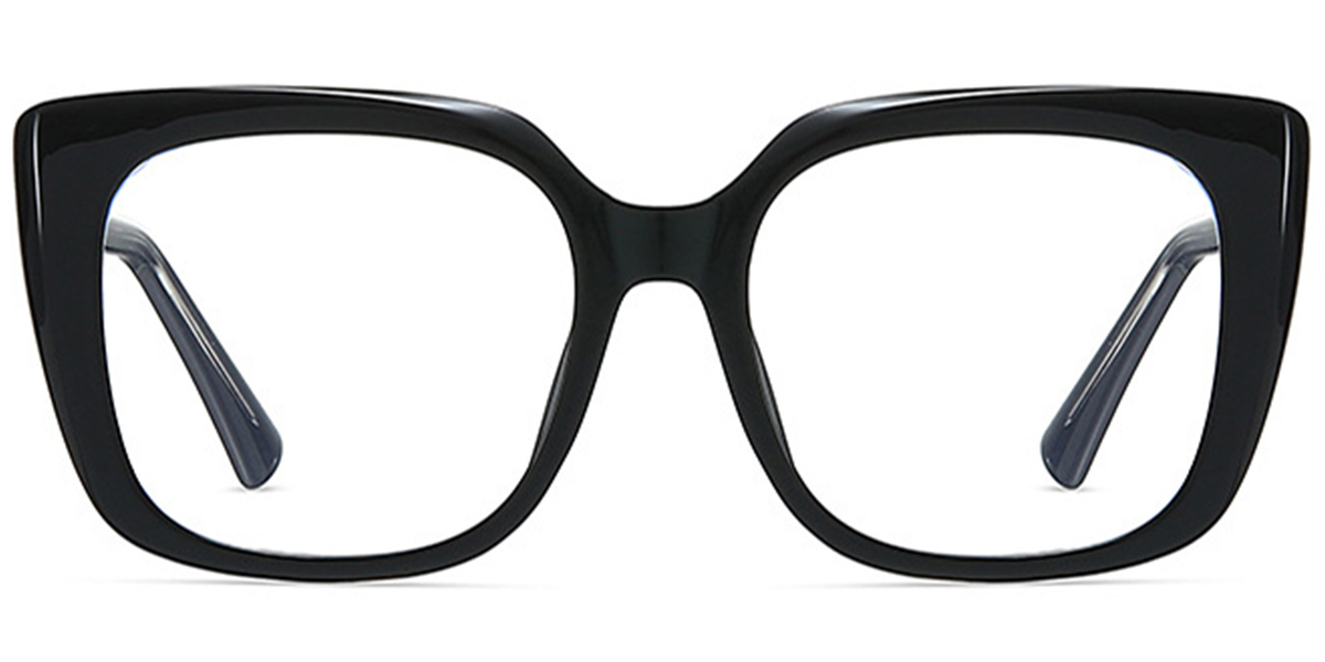 Square Reading Glasses black