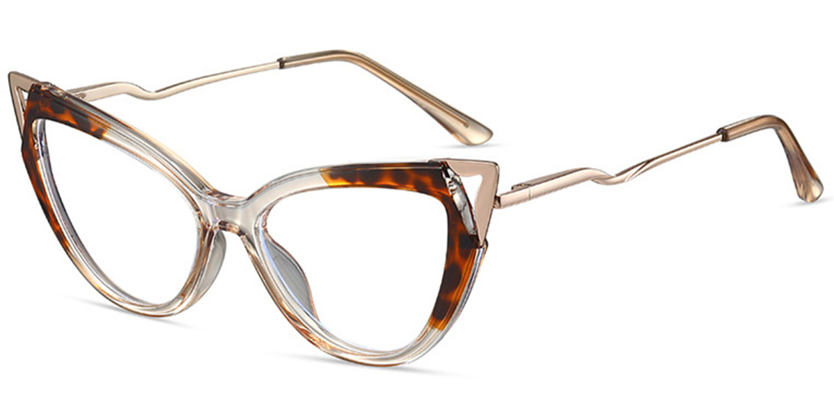 Cat Eye Reading Glasses pattern-tortoiseshell