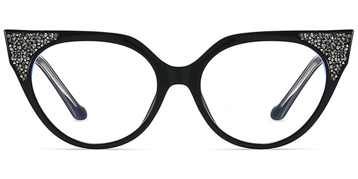 Cat Eye Reading Glasses black