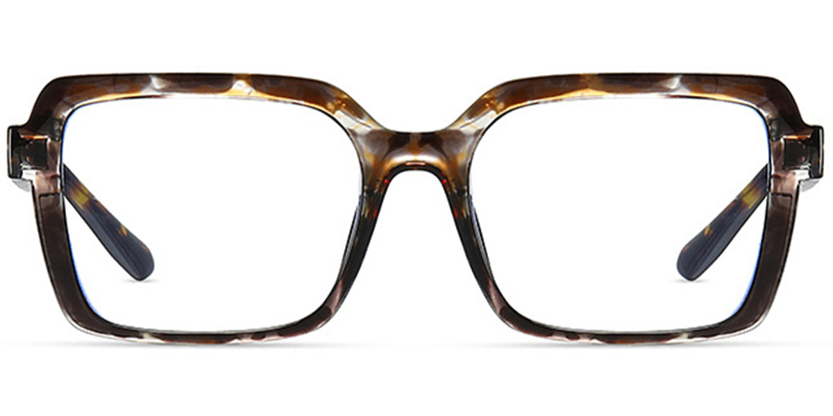 Rectangle Reading Glasses pattern-tortoiseshell