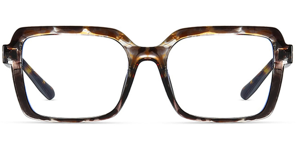 Rectangle Reading Glasses pattern-tortoiseshell