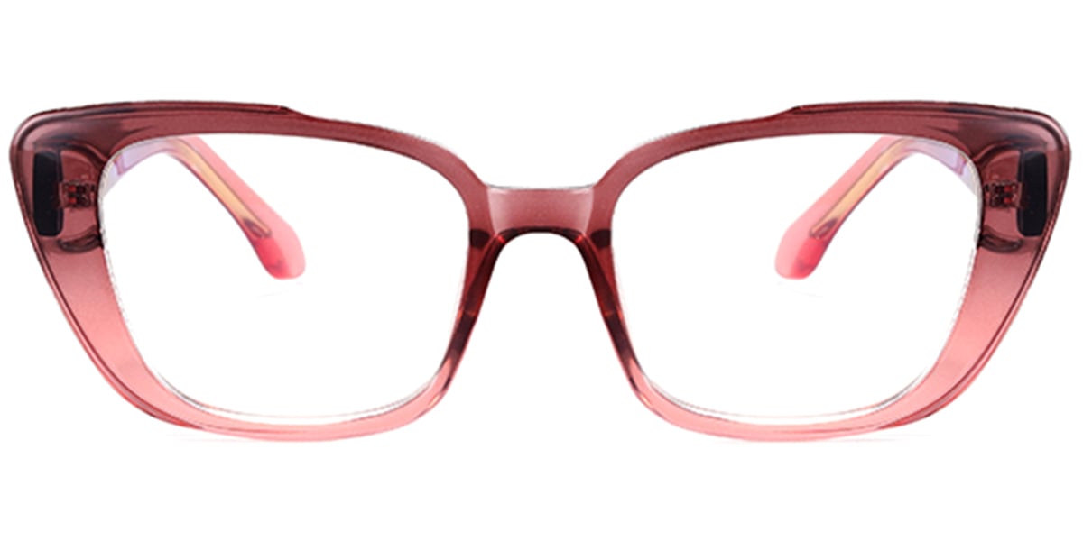 Square Reading Glasses gradient_pink