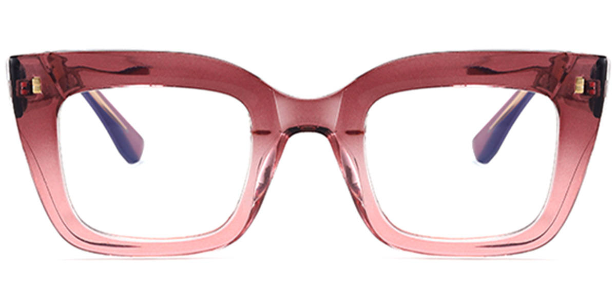 Square Reading Glasses gradient_red