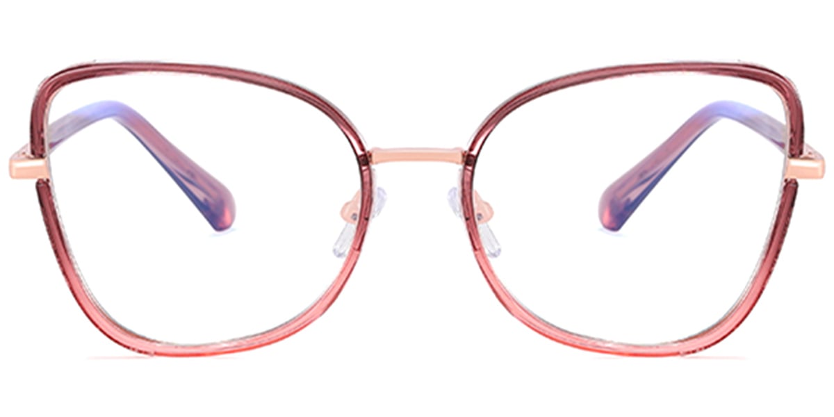 Square Reading Glasses gradient_purple