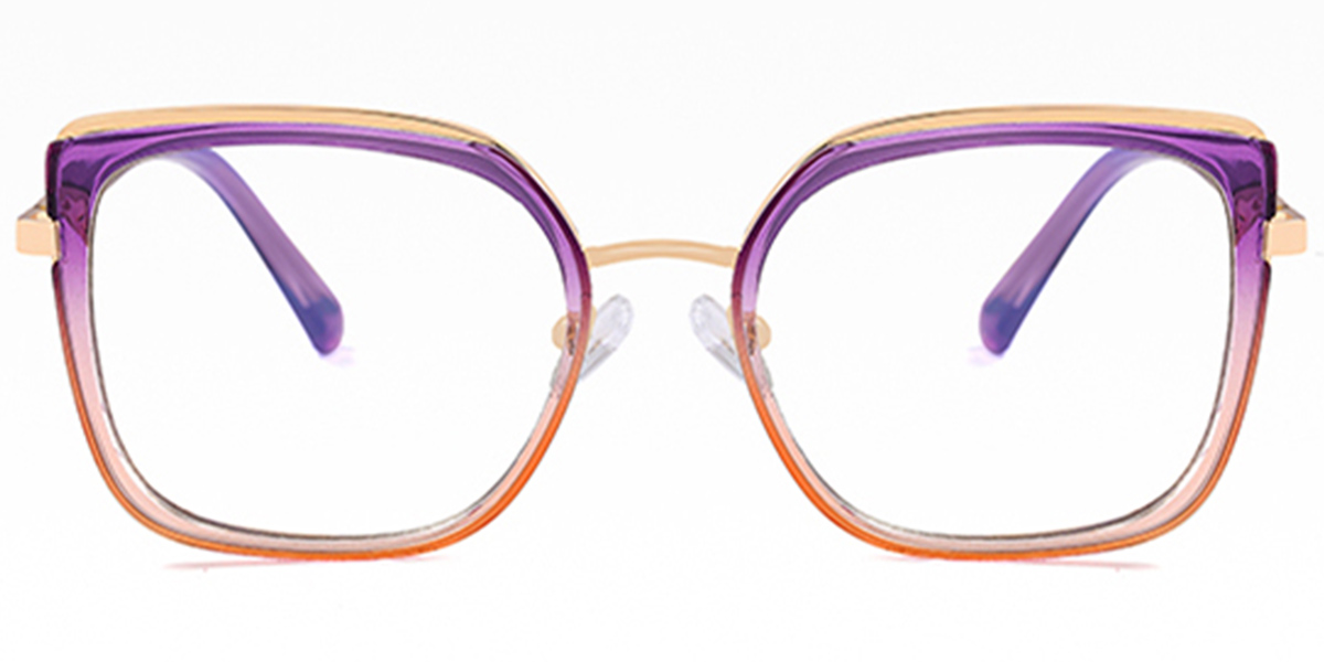 Square Reading Glasses gradient_purple