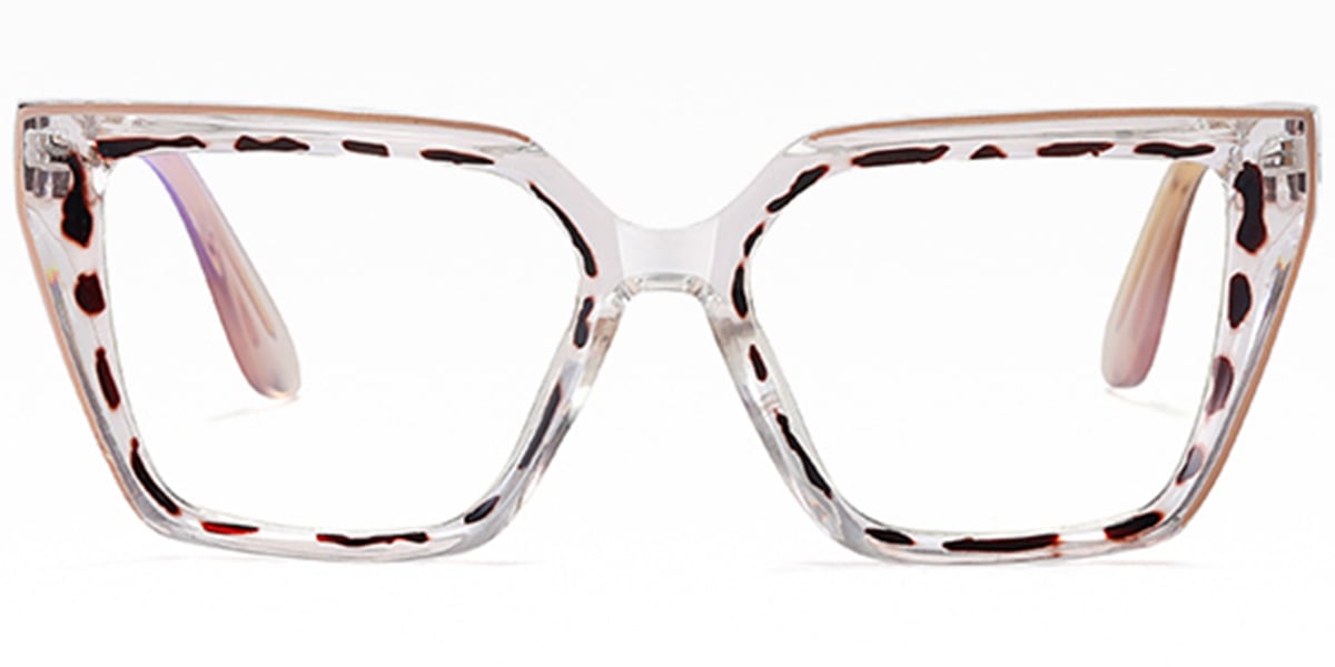 Square Reading Glasses translucent-tortoiseshell