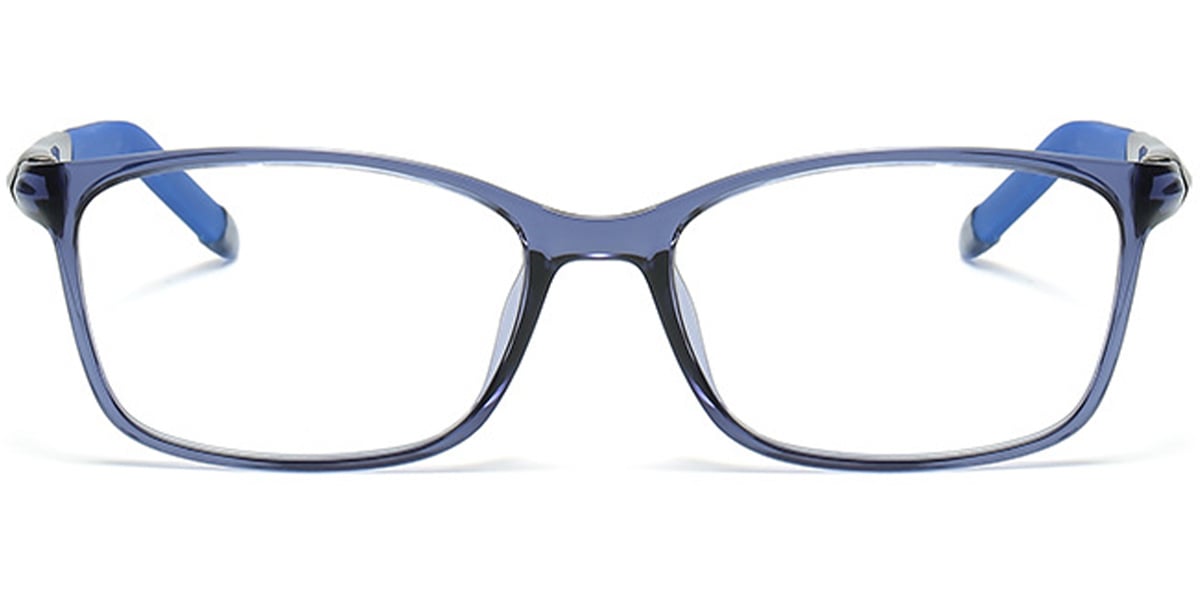 Kid's Rectangle Reading Glasses light_blue