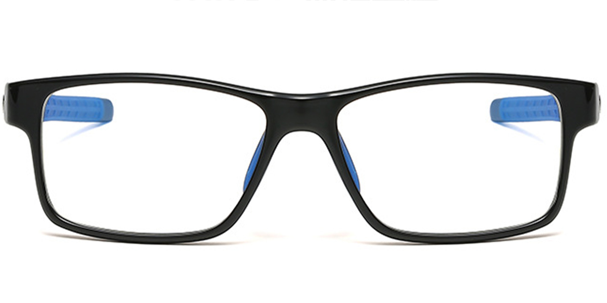 Rectangle Reading Glasses bright_black