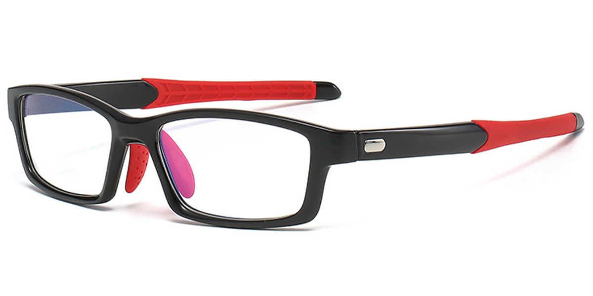 Rectangle Reading Glasses bright_black