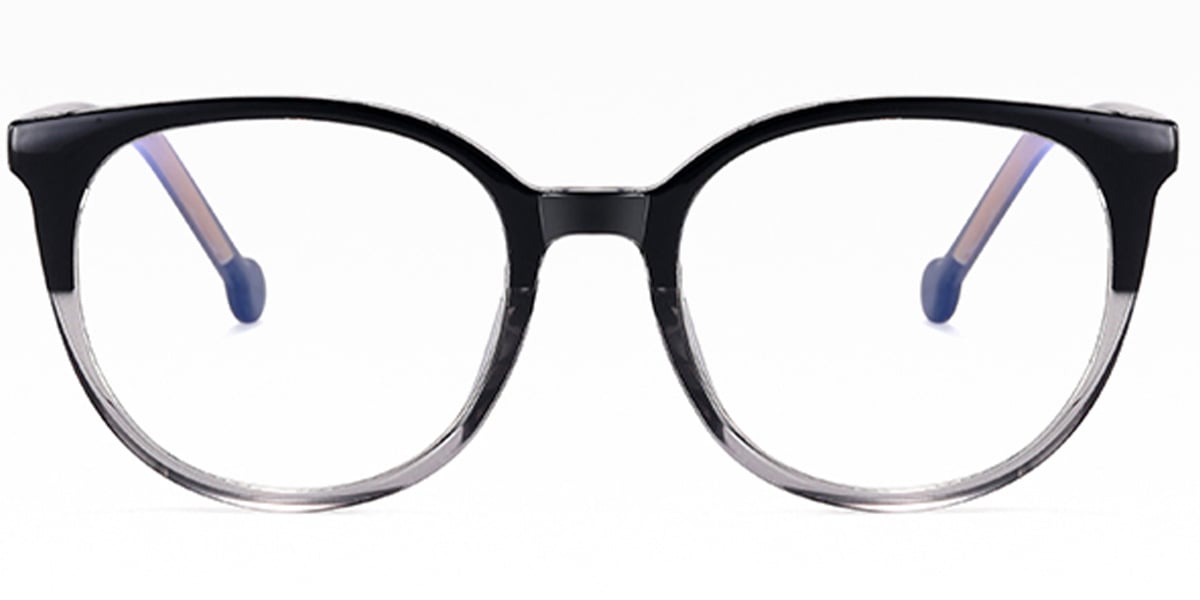 Square Reading Glasses pattern-black