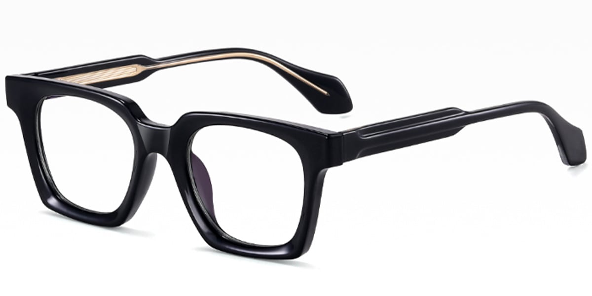 Square Reading Glasses black